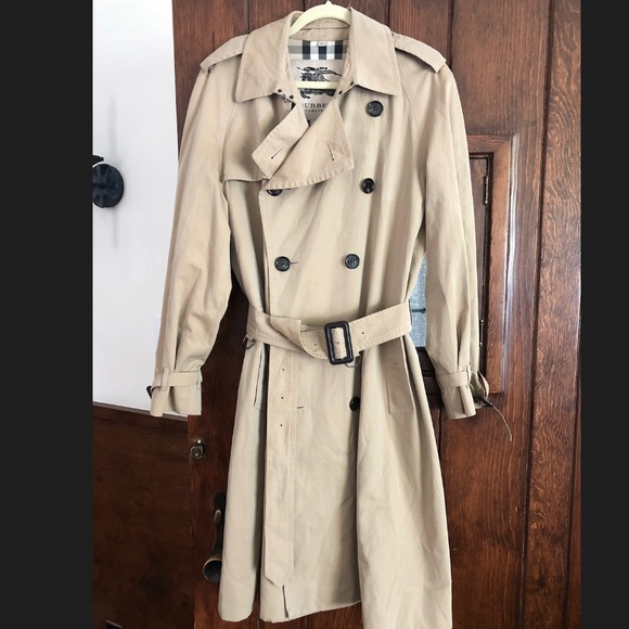 poshmark burberry trench